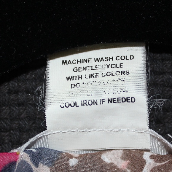 Love Soup Sheer Floral Button Front Blouse - Picture 8 of 8